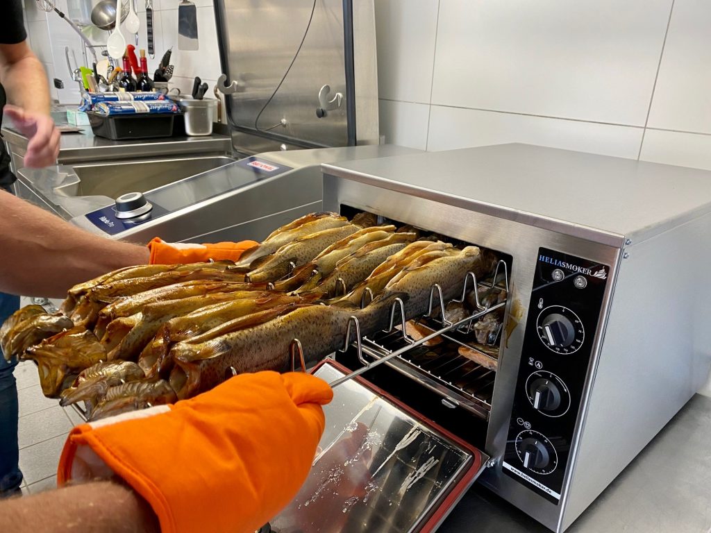 Räucherofen Fisch